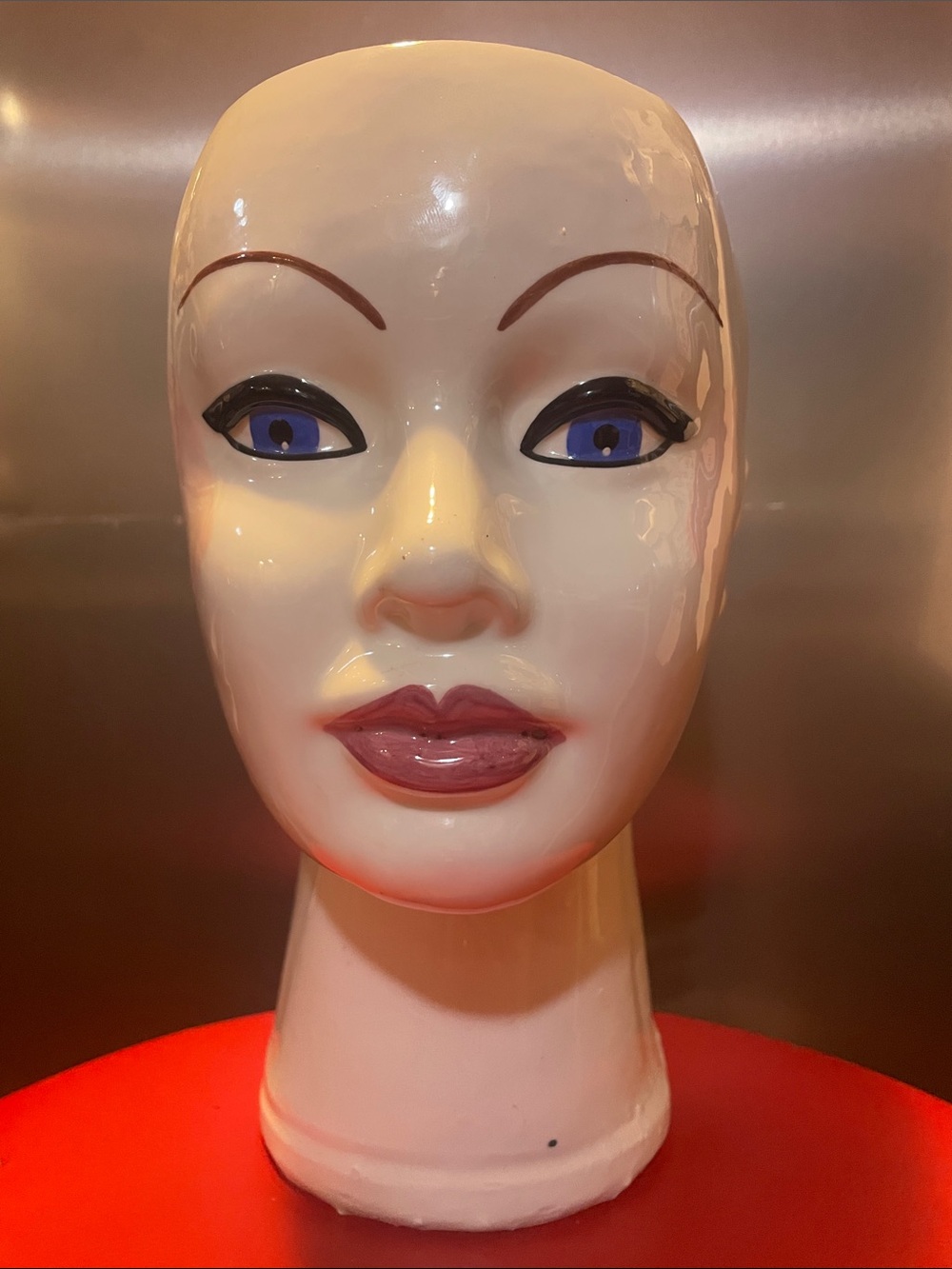 Vintage Lady Head Vase - Dolce Patents Pending